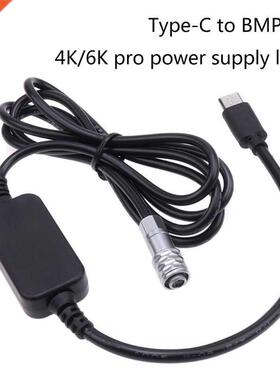 Power Cble, 4k &mp;mp; 6k USB C-Type PD,D-TP/DC for BMPCC C