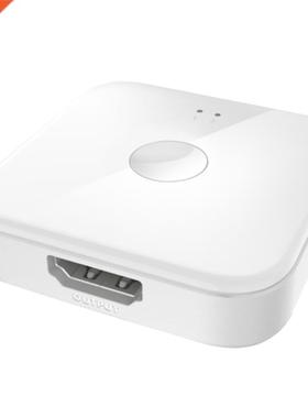 HDMI Switcher 2 in 1 Out, 4K HD Video Splitter One in Two, T