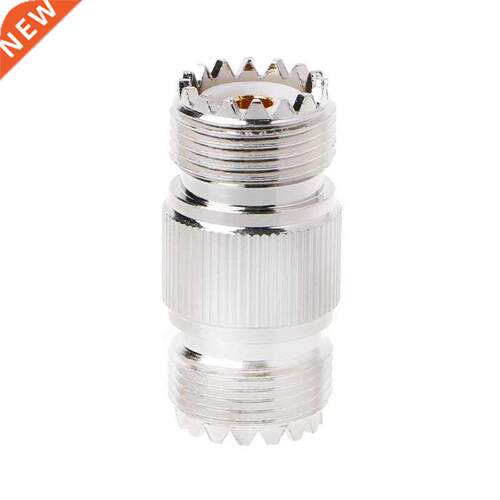 UHF PL-259 SO-239 Female To UHF Female Jack RF Straight Conn