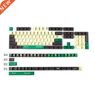 141Key Cherry Profile Avocado Keycap PBT Dye Sublimation for