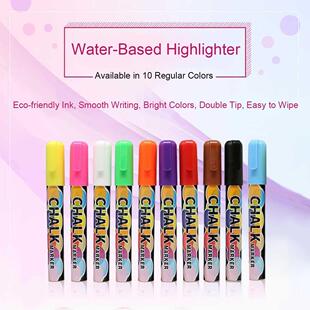10 Colors Liquid Chalk Marker Chalkboard Highlighter 6mm Re