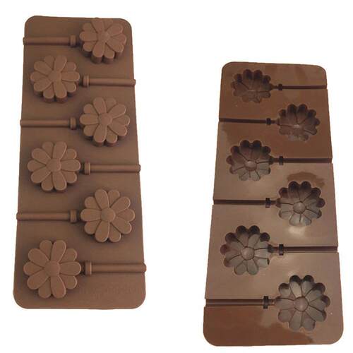 Flower Shaped Silicone Md D Cake Md Llipop Md Handm