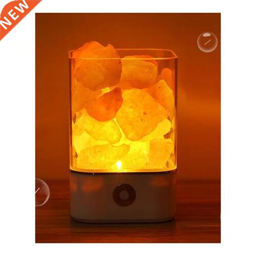 USB Crystal Light Natural Himalayan Led Lamp Salt Lamp Air P