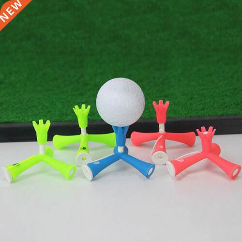 Golf tack Soft Glue triangle fork ball tack Portable Golf Te