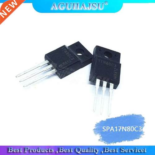 5PCS SPA17N80C TO-220F 17N80C FET new original