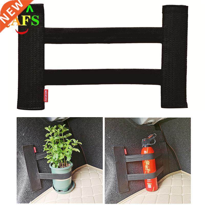1Pc Universal Car Rear Trunk Organizer Elastic Strap Fixed S