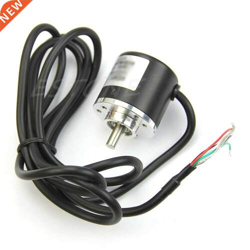 DC5V-24V 360P/R Encoder Incremental Rotary 360 Pulses /R AB