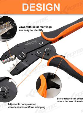 Crimpling Pliers Heat Shrinkable Crimping Tool For Cable Ins
