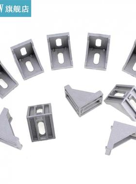 10Pcs/lot 4040 Aluminum Angle Code with Nut Hole Support T-s