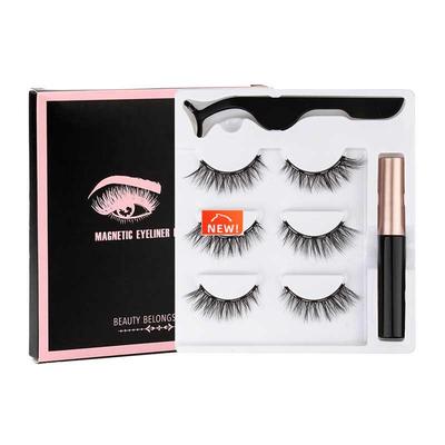 Magnetic Eyelashes 3D Mink Eyelashes Makeup Magnetic Lashes