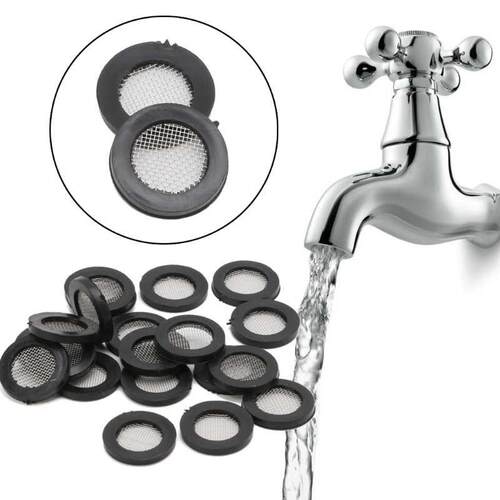 20pcs Seal O-Ring Hose Gasket Flat Ruer Washer Filter Net
