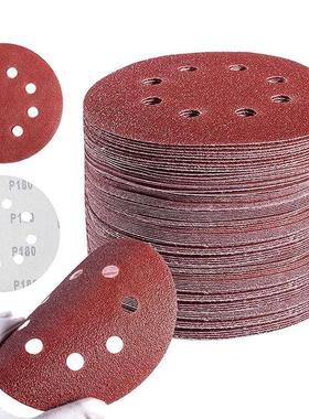 Sanding Discs 72 PCS Hook and Loop 5 in Sanding Disc 8 Hole