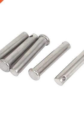5 Pcs M8 x 40mm Flat Head 304 Round Clevis Pins
