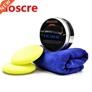 Set Car Paint Glossy Hard Plating Crystal Wax 120g 50g