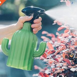 Plastic Cactus Hair Spray Bottle Salon Water Spray Bottle Ha