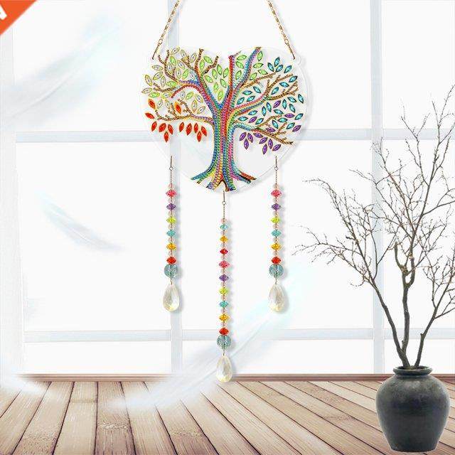 5D DIY Diamond Painting Hanging Pendant Window Car Crystal P