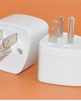 Consumer Electronic Adaptor Converter 3 Pin AC Power Plug Ad