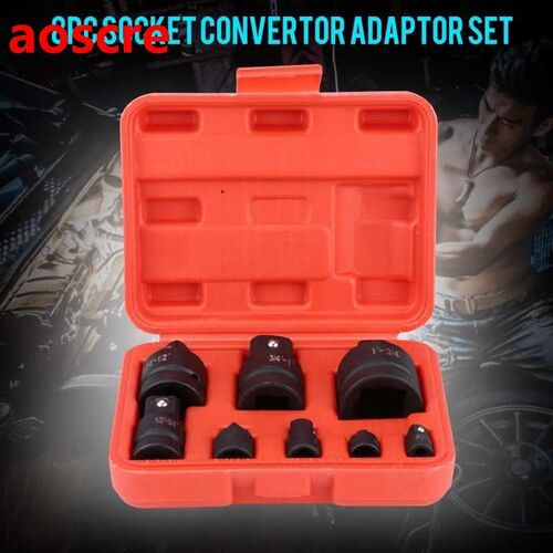 spikes for tire 8pc Socket Convertor Adaptor Reducer Convert