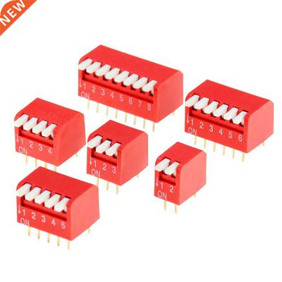 5PCS Slde Type Lateral Swtch Module 2P 3P 4P 5P 6P 8P Bt