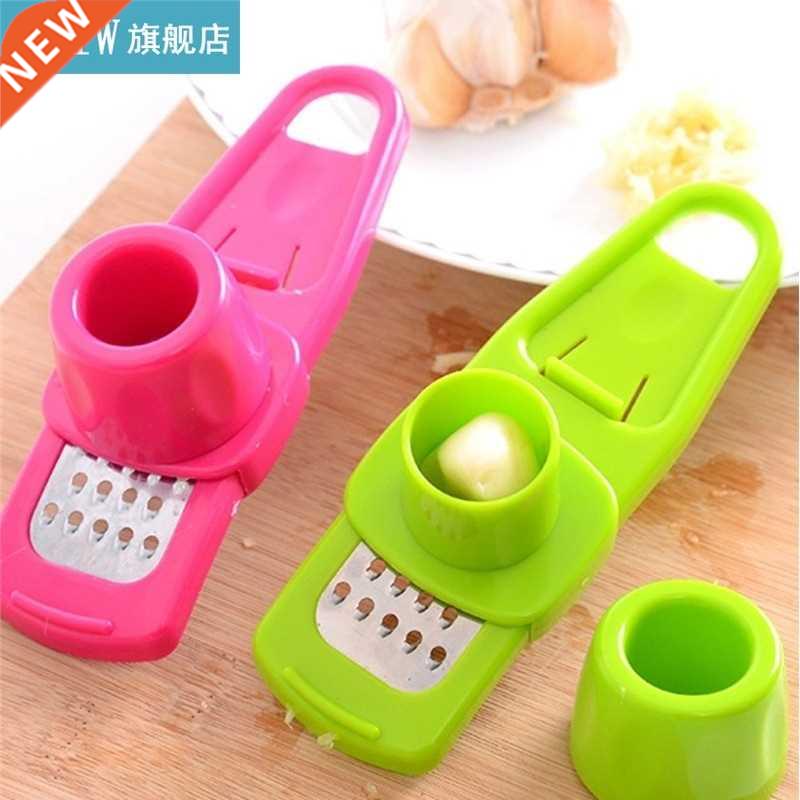 1PC Garlic Press Multi-functional Manual Ginger Garlic Crush
