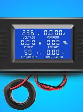 AC 80V~260V 110V 220V 100A Digital Voltage Current volt amp