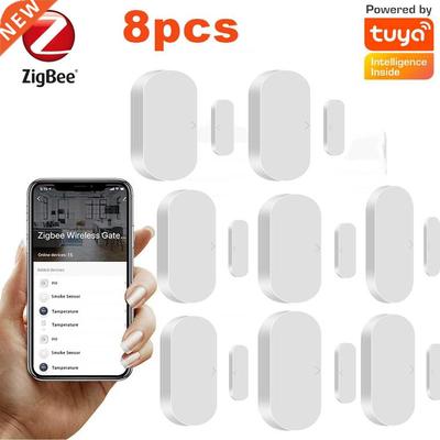 ZigBee Door Window Sensors Wireless Alarm Tuya APP Remote Mo
