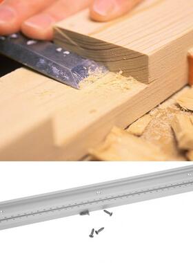 Woodworking Slider With Scale T-Track T-Slot Miter Backer Wo