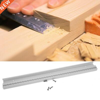 Woodworking Slider With Scale T-Track T-Slot Miter Backer Wo