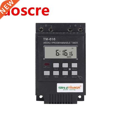 TM616W-4 Digital Electronic Timer 220V 0A Weekly Programmab