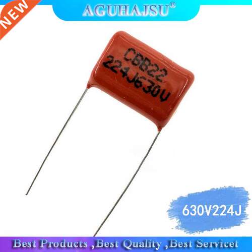10PCS 630V224J 0.22UF Pitch 15mm 224 630V 220nf CBB Polyprop