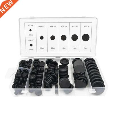 170Pcs Rubber Grommet Kit Firewall Hole Plug Set Electrical