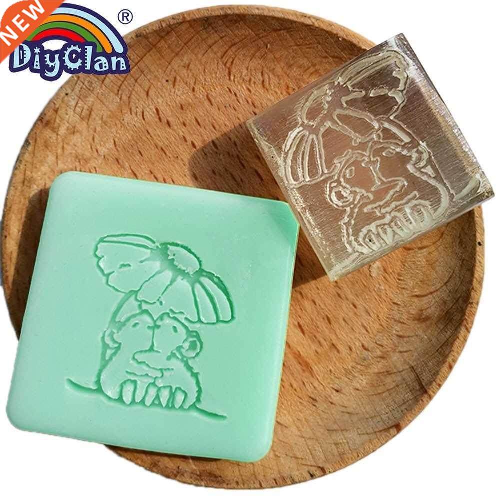 Marmot style handmade resin soap stamp custom DIY new resin