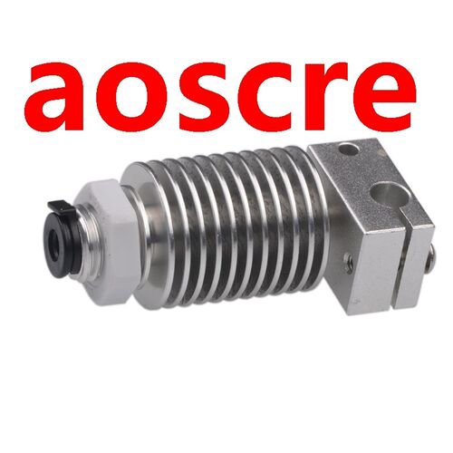 Extruder Head Nozzle Heating Block 4.1mm Hole for 1.75mm Fil
