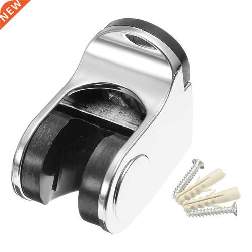 Mayitr Adjustable Shower Head Handset Holder Chrome Bathroom