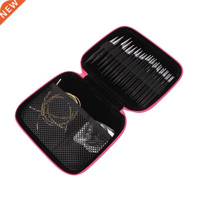 Circular Knitting Needles Set Interchangeable Crochet Hook N