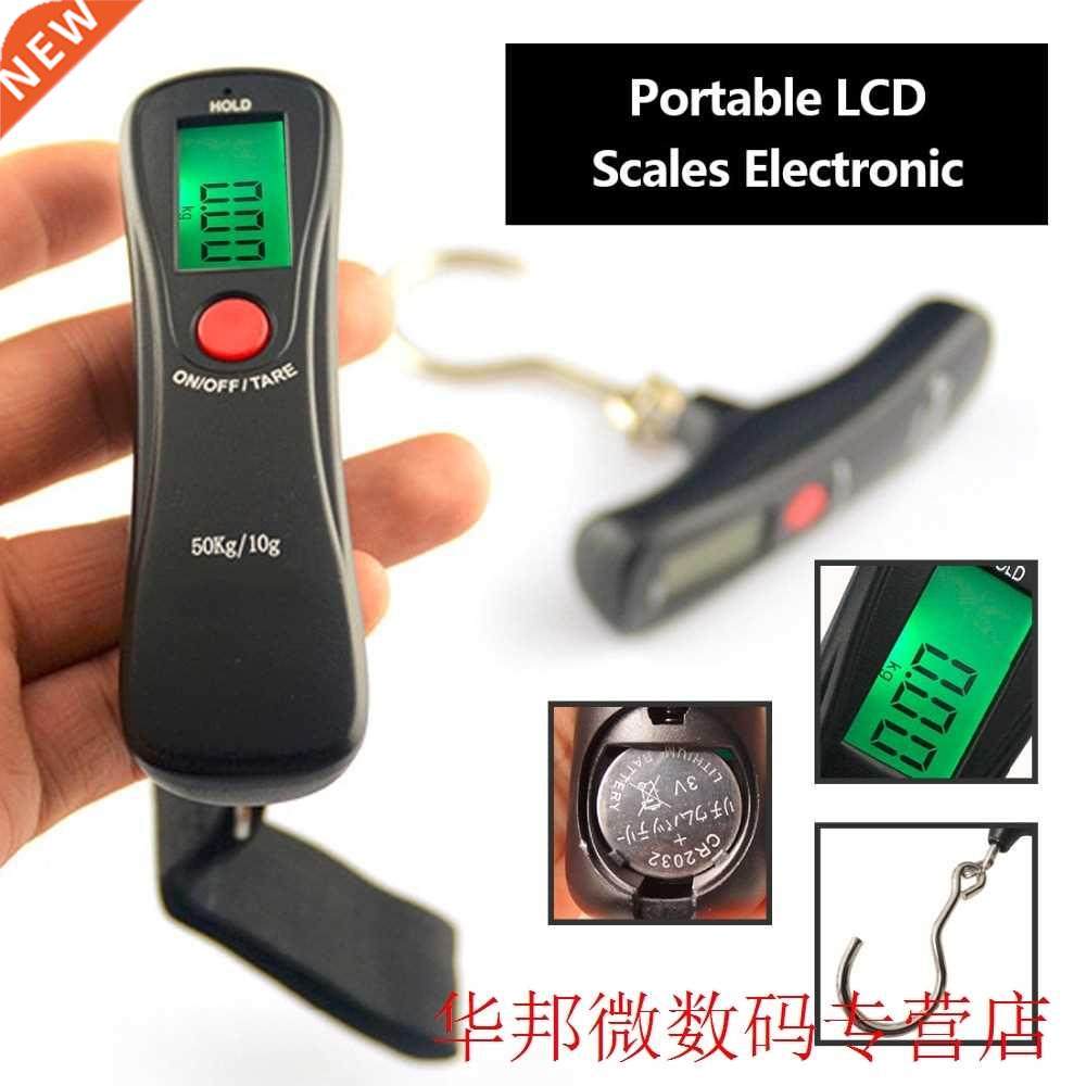 Mini Portable Scale Digital Hanging Travel Luggage Scale for