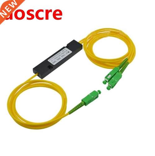 10pcs High Quality 1x2 SC APC fiber optic splitter FBT Singl