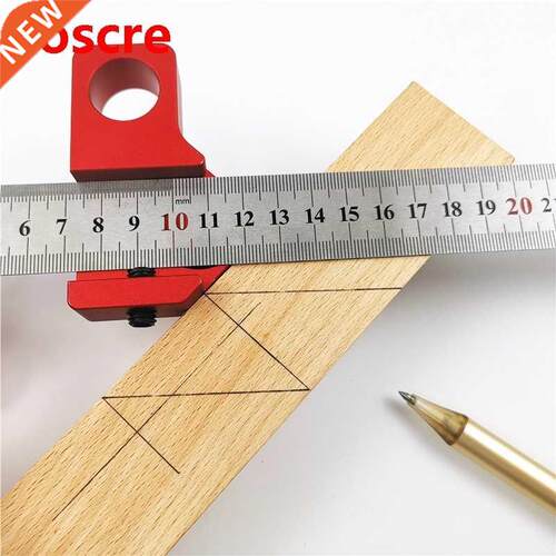45 Degree Angle Scribe Steel Carpenter Gauge Universal Steel