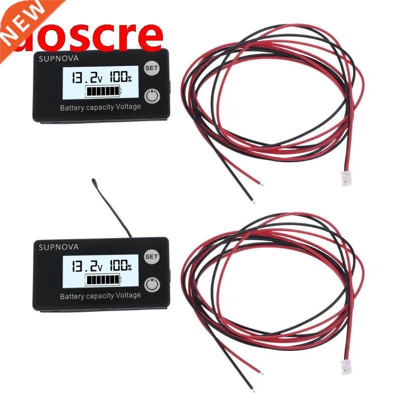 1meter Lead cable DC 10-100V Battery Capacity Indicator Lead