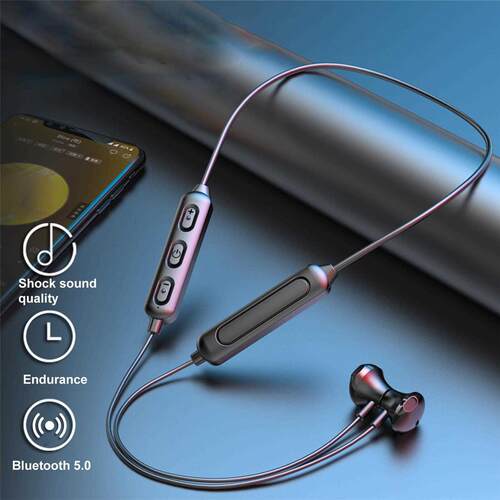 Wholesale BT-95 Neckband Bluetooth V5.0 Wireless Sports Earp