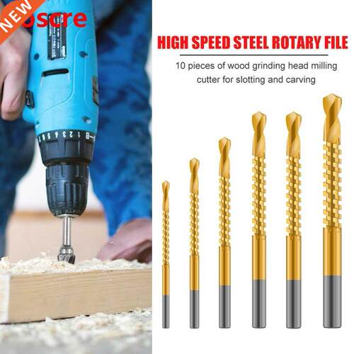 6pcs/lot 3-8mm Cobalt Drill Bit Set Spiral Screw Metric Comp
