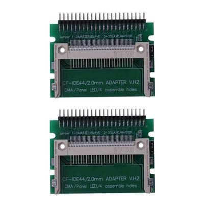 2X IDE 44 Pin Male to CF Compact Flash Male Adapter Connecto