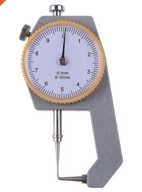 High Precision Manual Dial Paper Leather Thickness Gauge Met