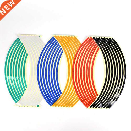 16 Pcs Bike Car Motorcycle Decals Decoration Stickers And Wh