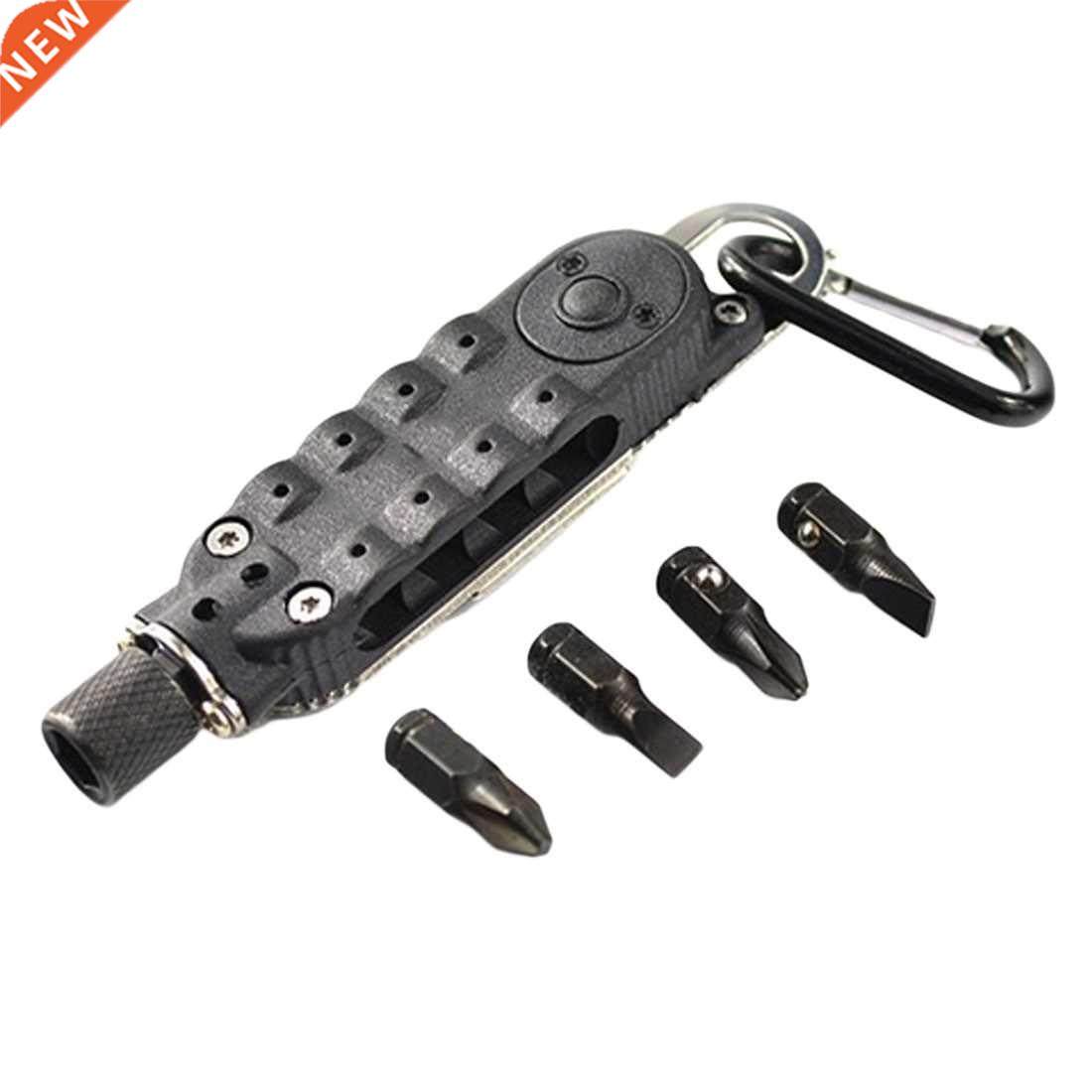 Tools EDC Keychain With Slotted,Phillips Hex Sets Wrench Ope