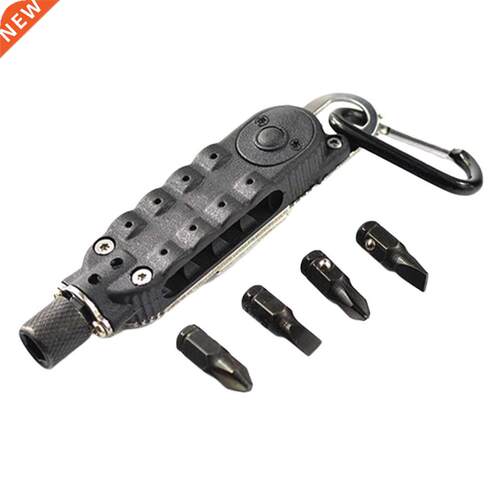 Tools EDC Keychain With Slotted,Phillips Hex Sets Wrench Ope