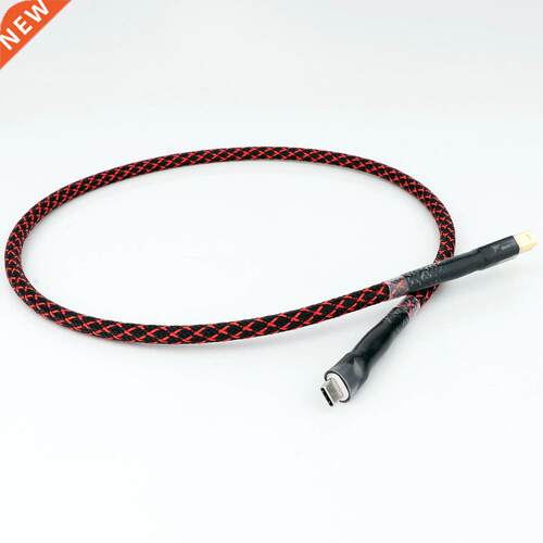 USB Dac cable type c to type b hifi Stereo cable 6N OFC Data