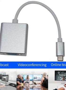 Type-C nterface to VGA Adapter Converter Cable Analog Vdeo