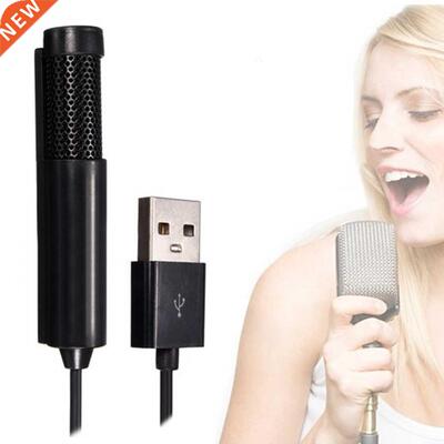USB Microphone 3.5 Stereo Plug For Laptop Portable Computer