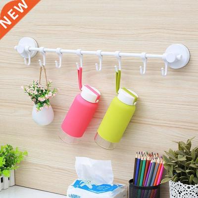 Double Sucker Cup Hook Rack Towel Rack Hanging Shelves Hook
